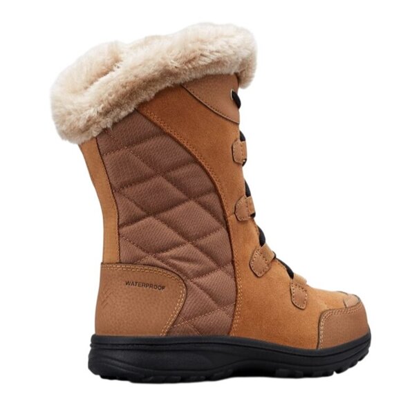 Columbia Ice Maiden II BK1581-288 Womens Elk Black Lace Up Snow Boots Size 10 - Picture 15 of 16